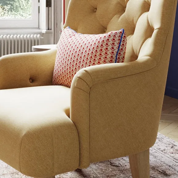 Arianna Button Back Accent Chair 2