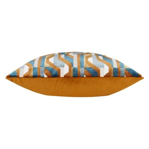 Furn. Metro Prism Velvet Square Cushion 4