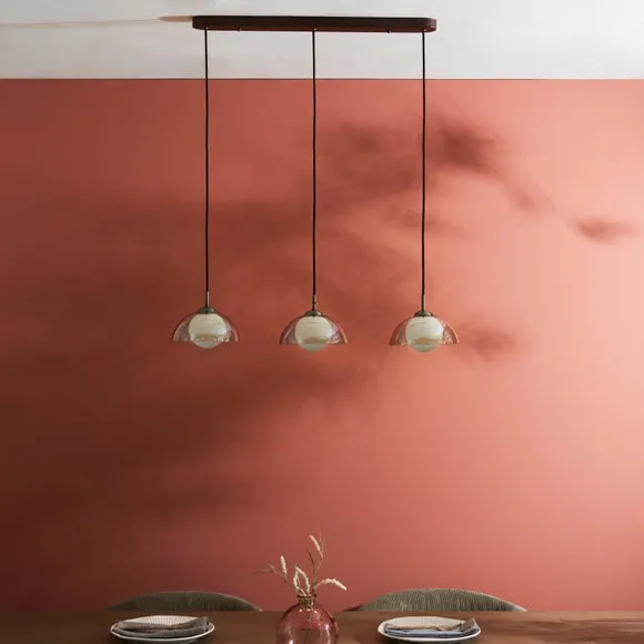 Brigitte 3 Light Adjustable Diner Ceiling Light 4