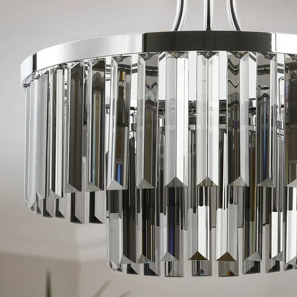 Audra 3 Light Semi Flush Ceiling Light 4