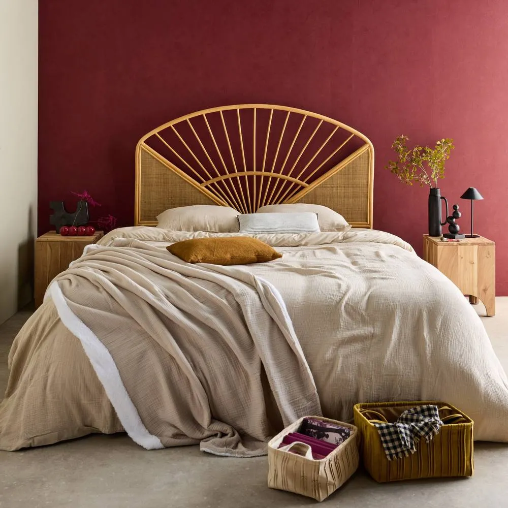 sweeek Natural rattan & cane headboard in Beige 3