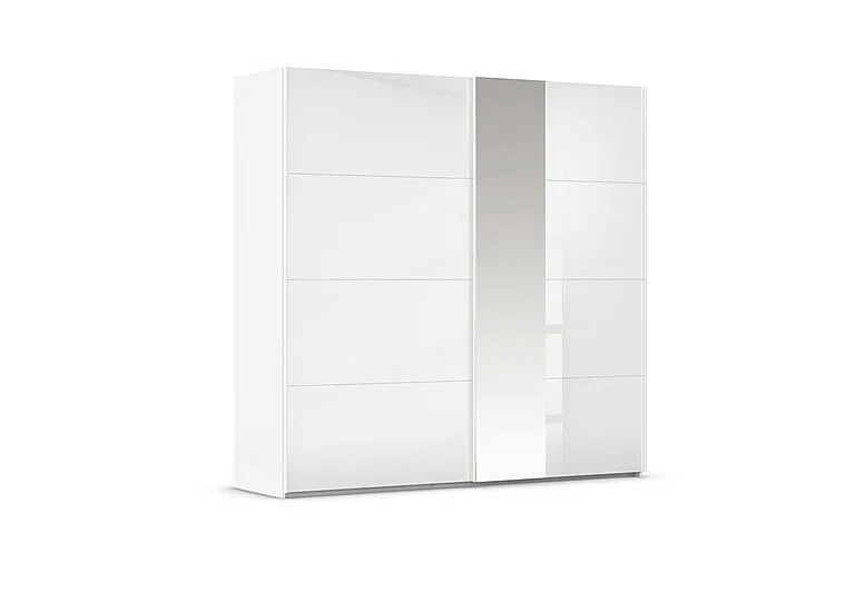 Cairns 226cm 2 Door Sliding Wardrobe - White