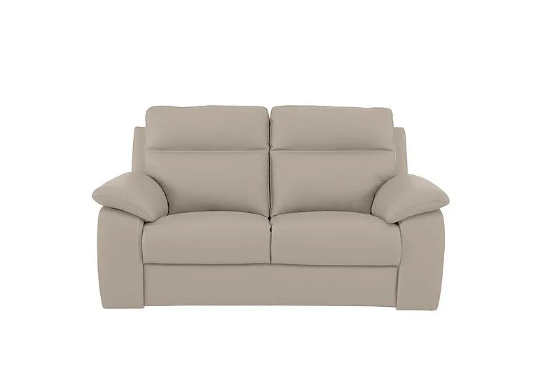 Pepino 2 Seater Leather Sofa - Botera Crema