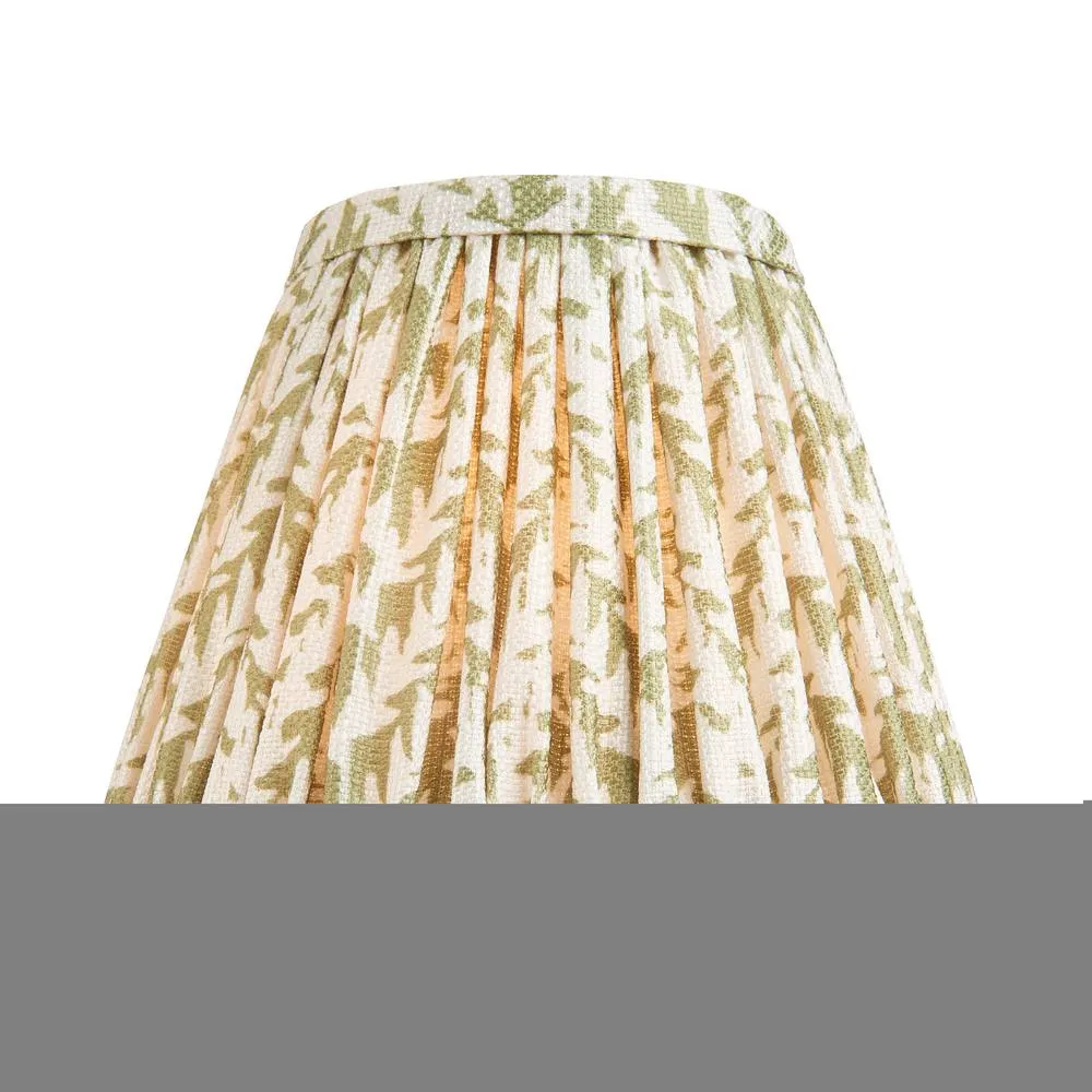 Netlighting Halo Tall & Leaf 16cm Wall Lamp Antique Brass Herb Garden Green in Gold 6