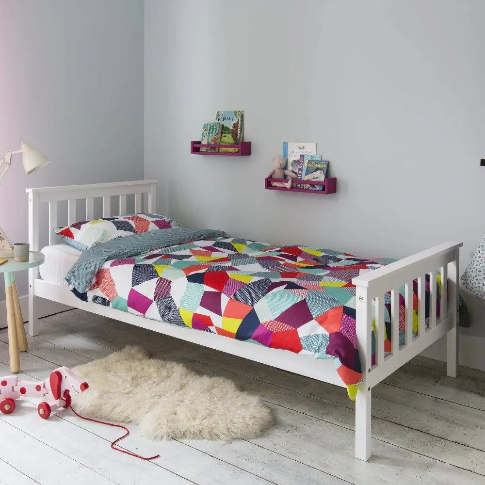 Nöa and Nani Dorset Single Bed in White