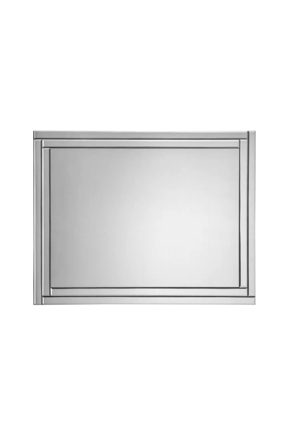 Julian Bowen Deco Frameless Wall Mirror in Clear 2