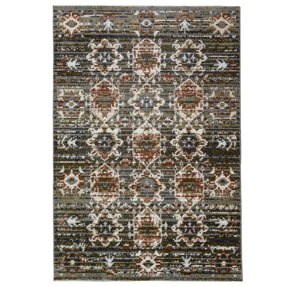 Evar Traditional Tufted Cord Rug 5