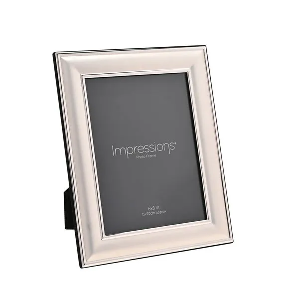Impressions Silver Plated Border Edge Photo Frame 1