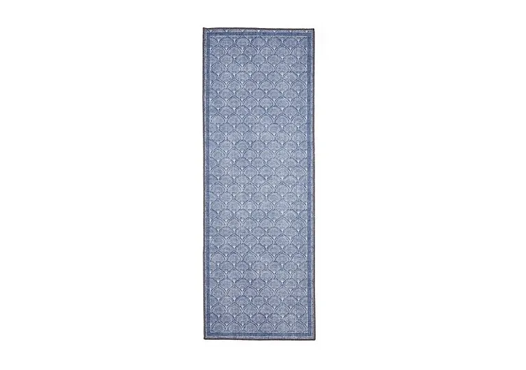 Washable Deco Peacock Runner