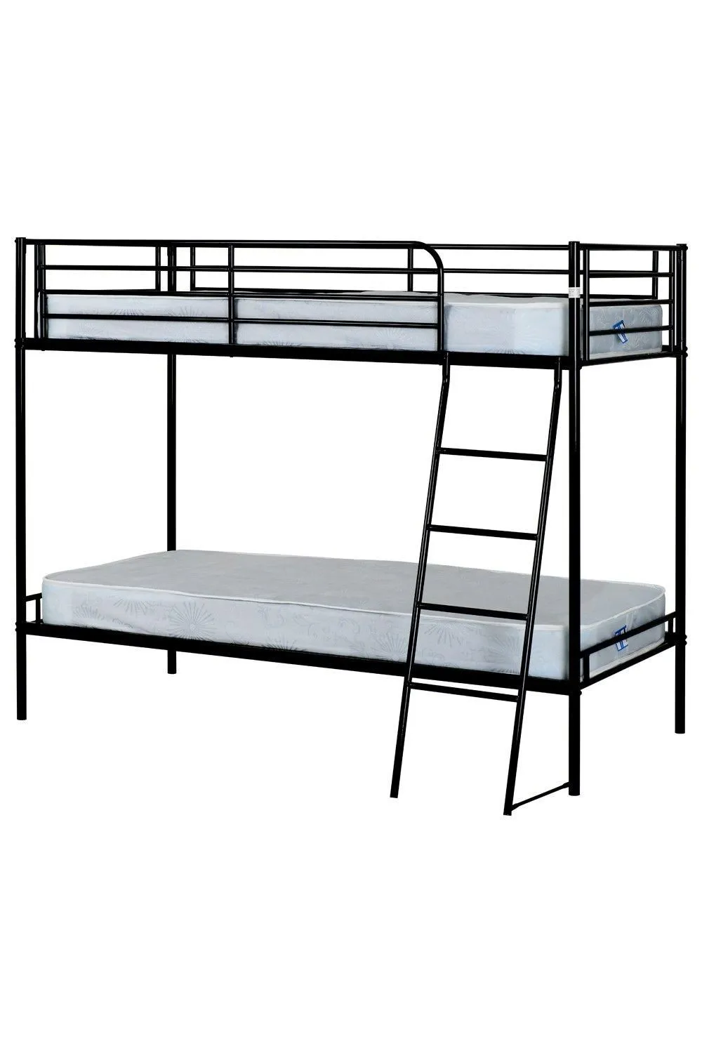 Seconique Brandon 3' Single Bunk Bed in Black 2