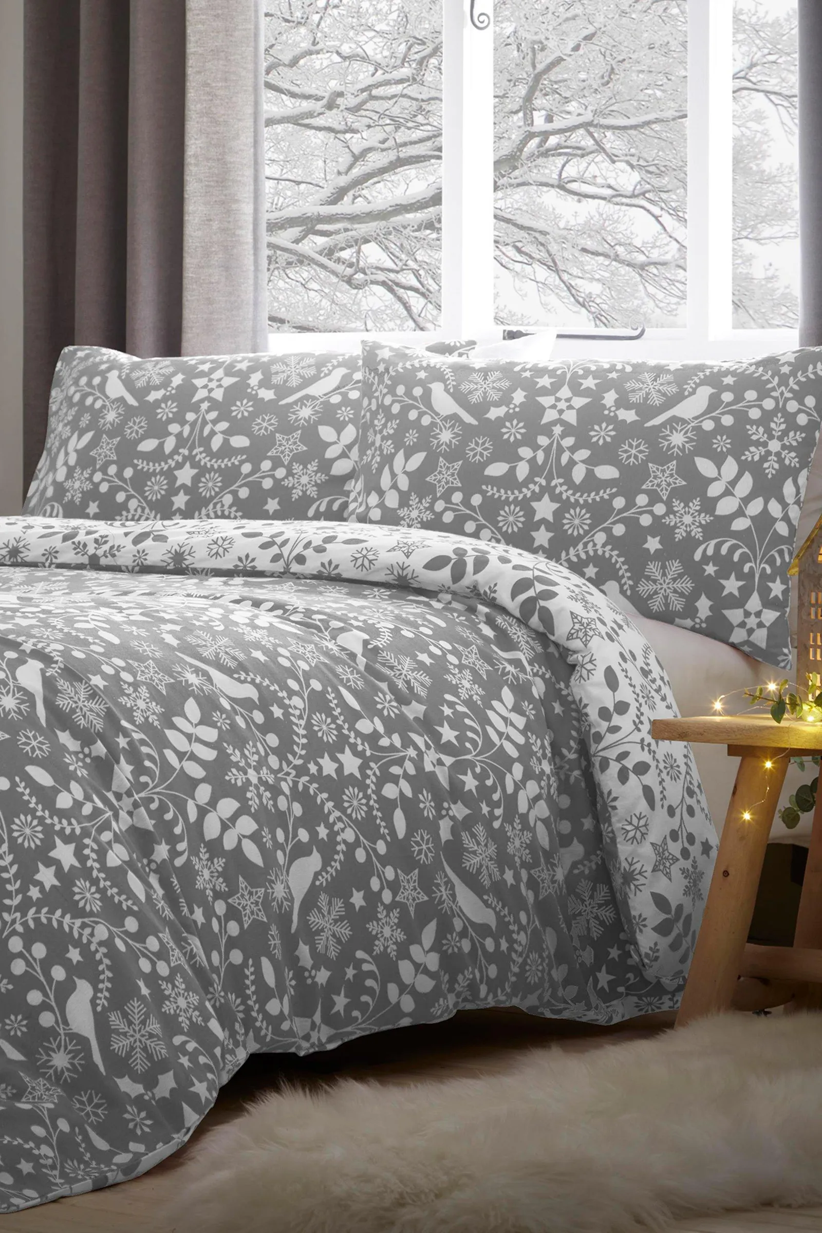 Brushed Nordic Super King Duvet Set