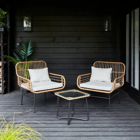 Rattan Rope Bistro Set 2