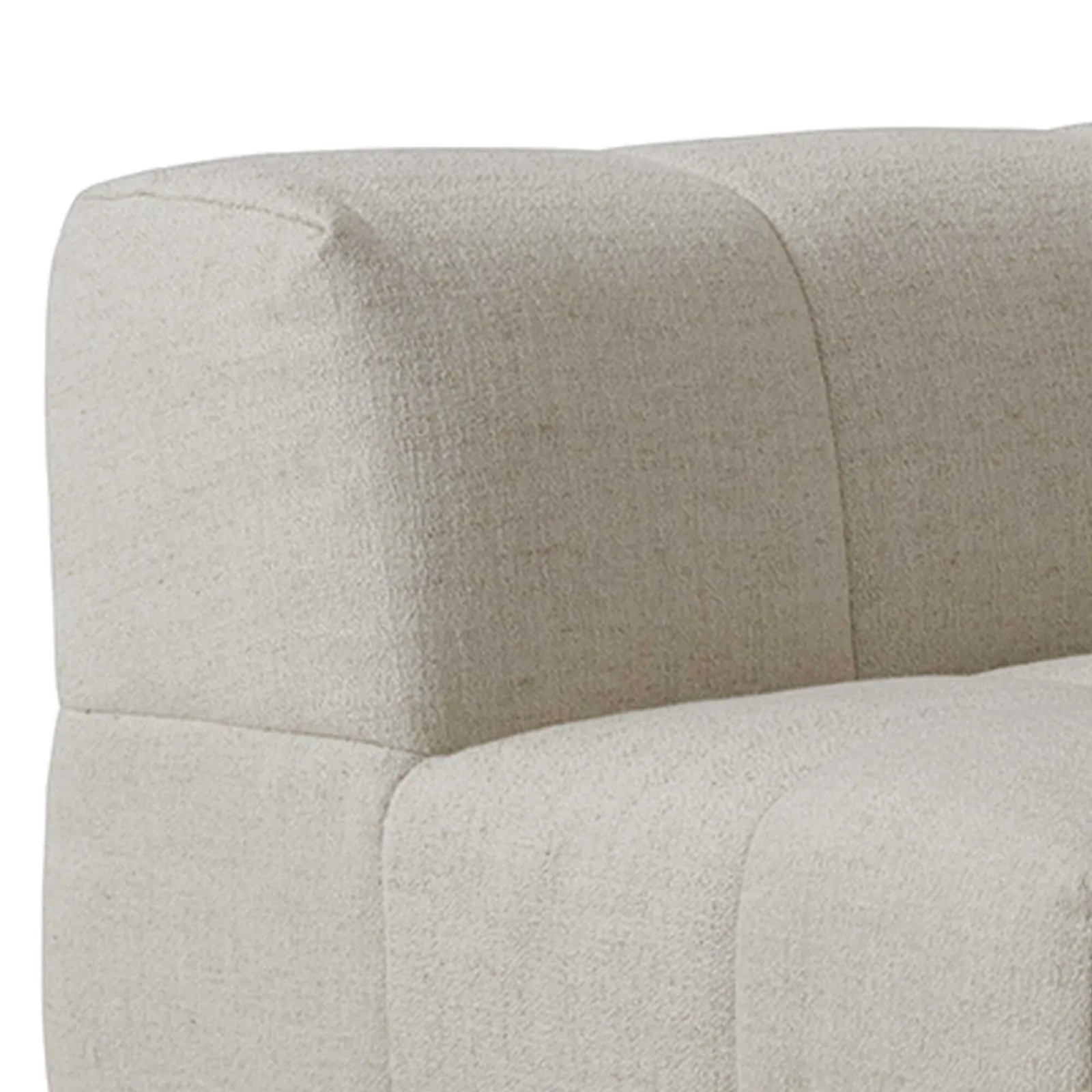 Plensa Section 1 Seater Modular Sofa, Neutral Fabric | Barker & Stonehouse 3