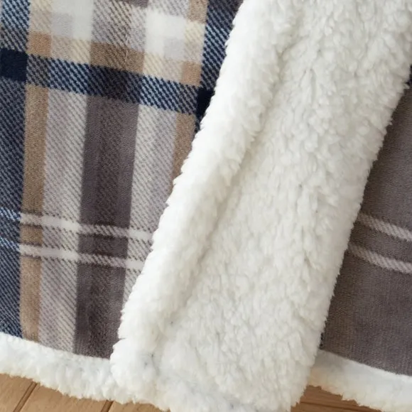 Catherine Lansfield Kelso Check Throw Blanket 130cm x 170cm 4