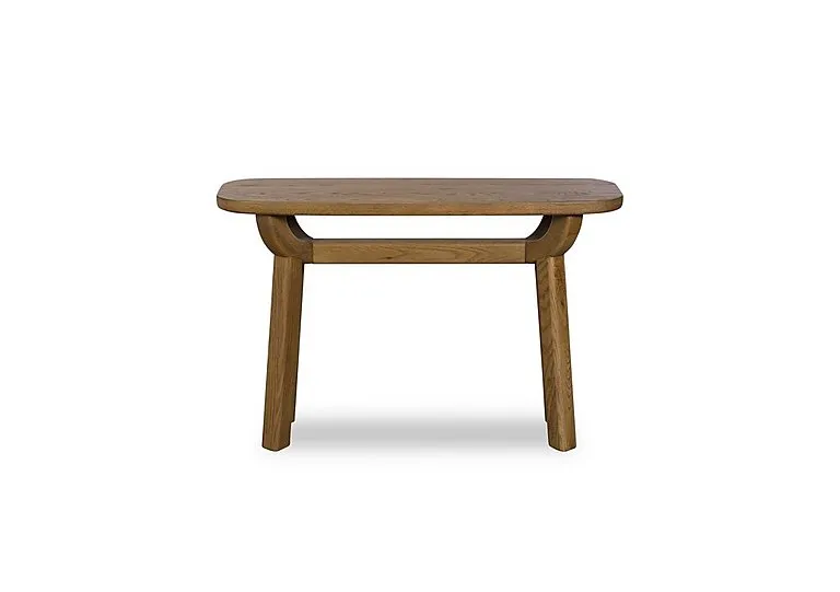 Pien D Shaped Oak Console Table - Living Room Furniture - In Time for Christmas