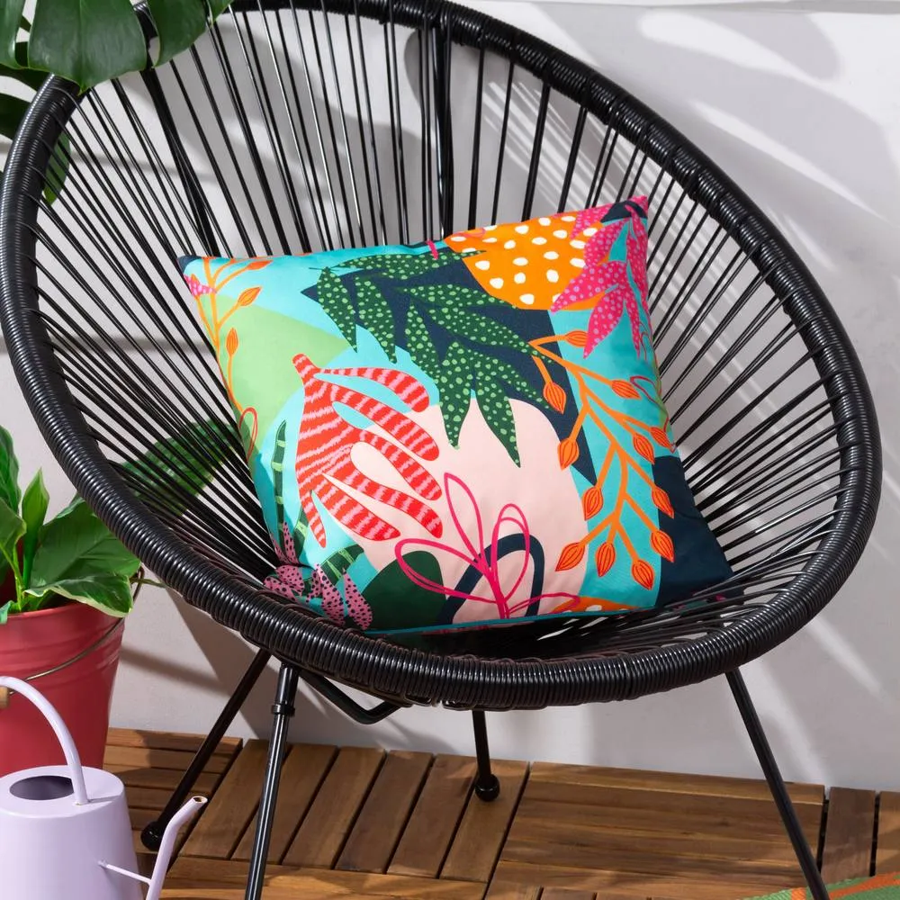 Furn Coralina Floral Water & UV Resistant Outdoor Cushion