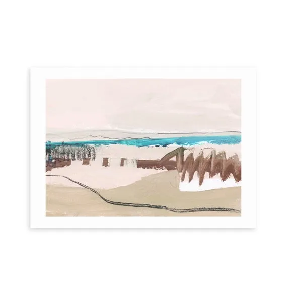 East End Prints Dune Waves Print 2