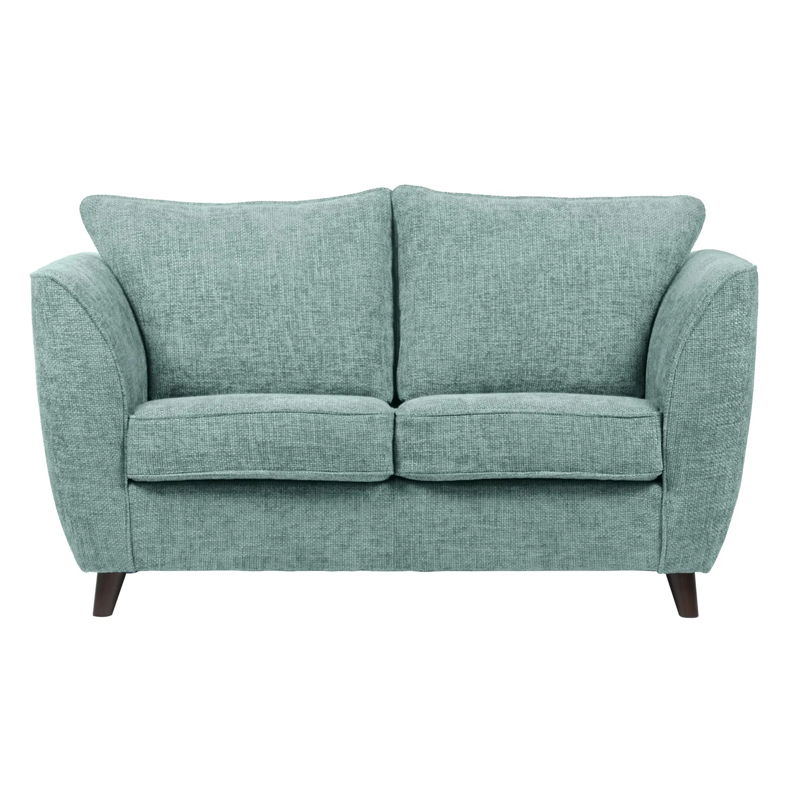 Sienna Fabric 2 Seater Sofa Light Blue