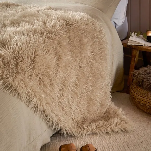 Furn. Rowan Throw Blanket 130cm x 175cm 1