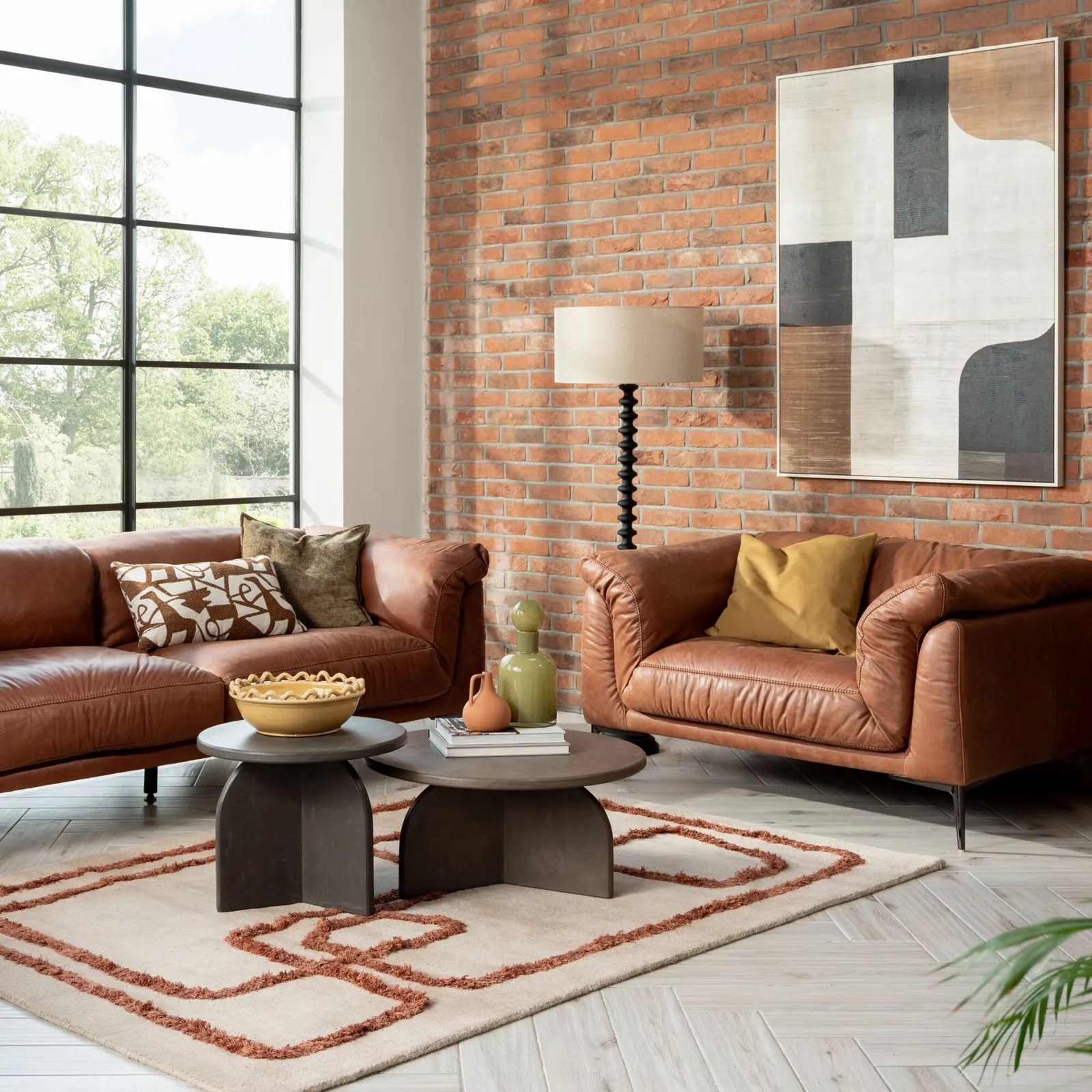 Epping 1.5 Seater 140X99X80Cm Armchair, Brown Leather | Barker & Stonehouse