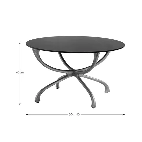 Nora Round Metal Coffee Table 5