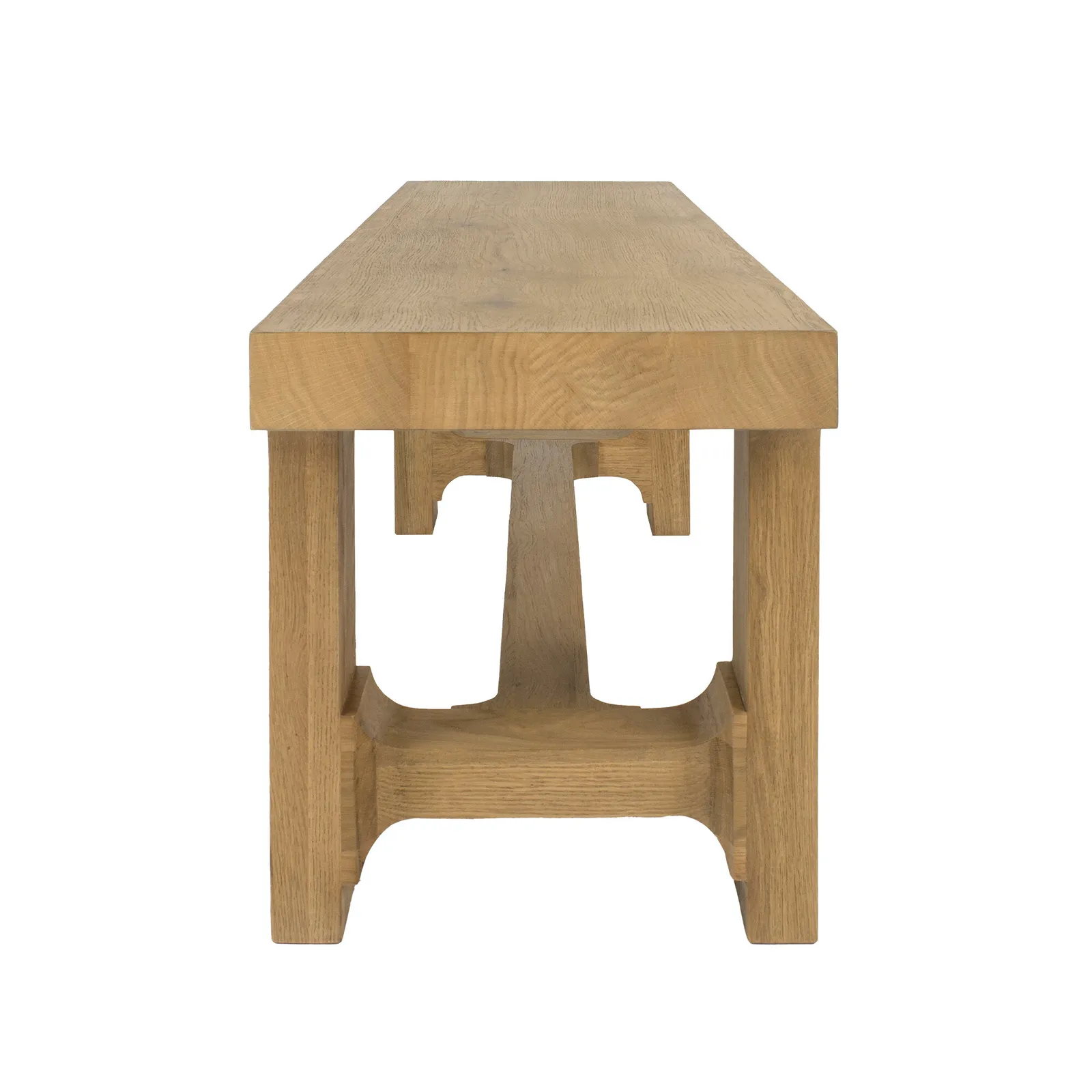 Wade 160Cm Bench, Neutral Wood | Barker & Stonehouse 6