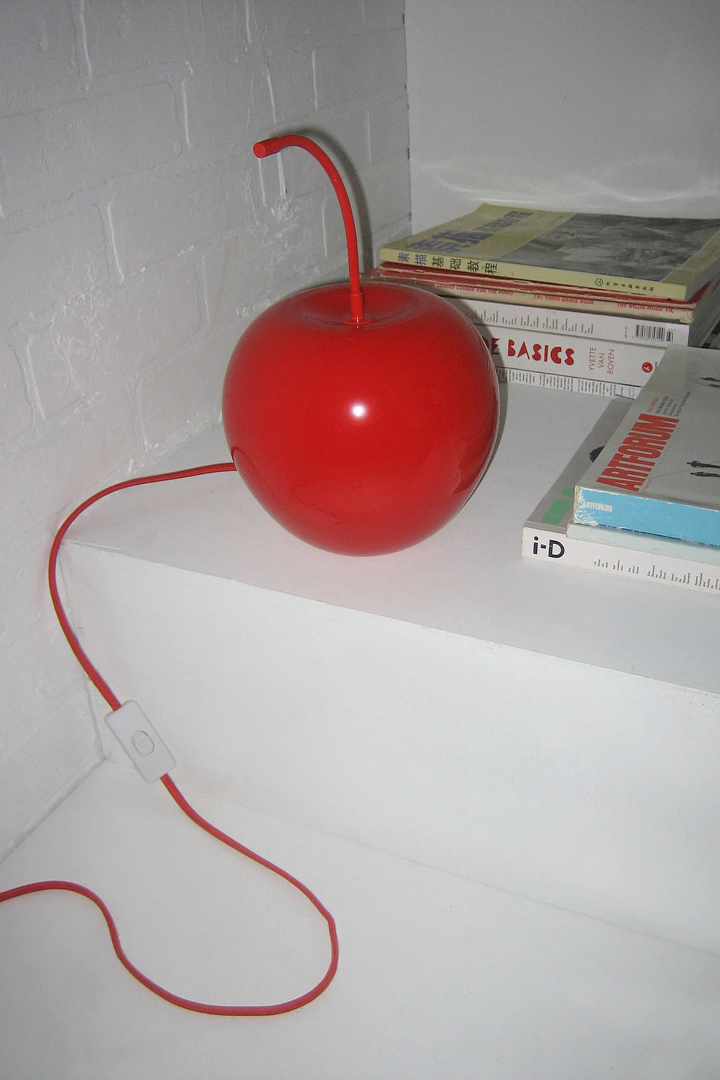 Cherry Table Lamp - Red