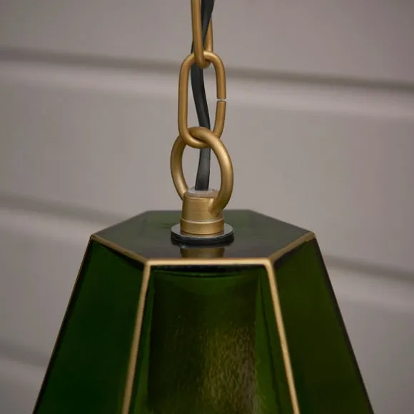 Hartnell Art Deco Adjustable Outdoor Pendant Light 3