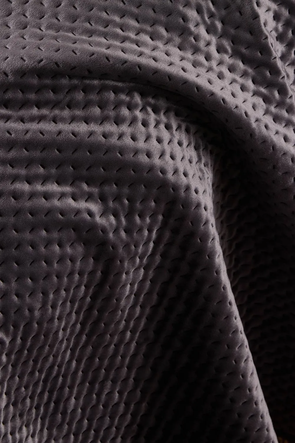 BHS Liso Bedspread in Grey 2