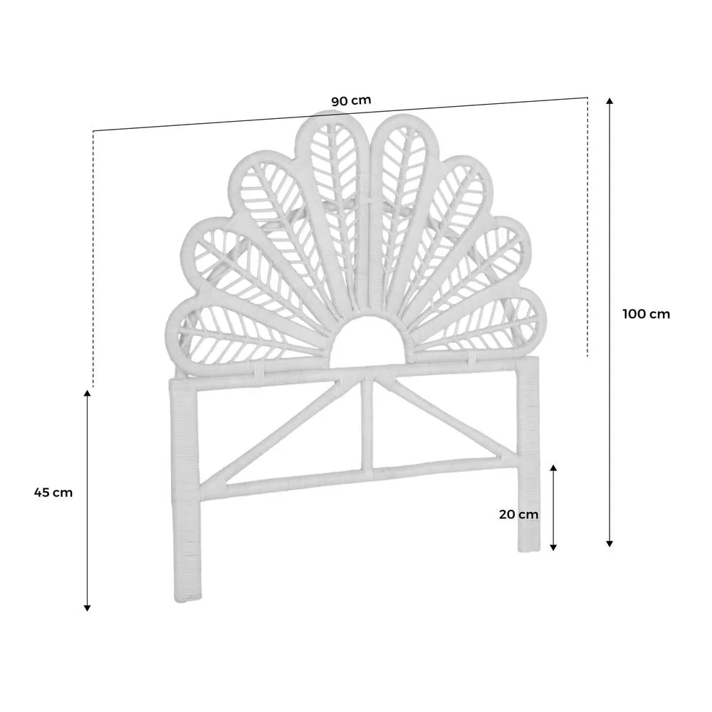 sweeek Natural rattan headboard 5