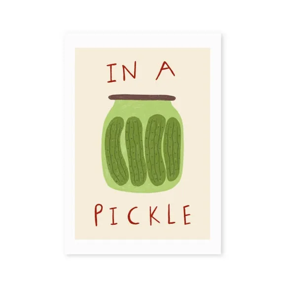 East End Prints Pickle Framed Print 2