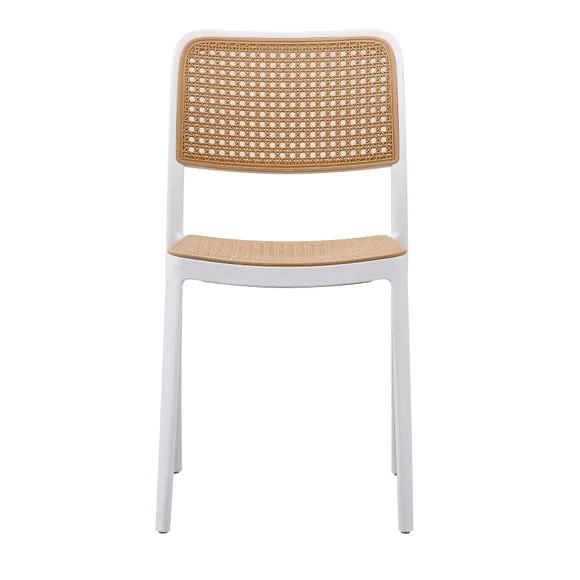 Fusion Living Plastic Cafe Dining Chair 3