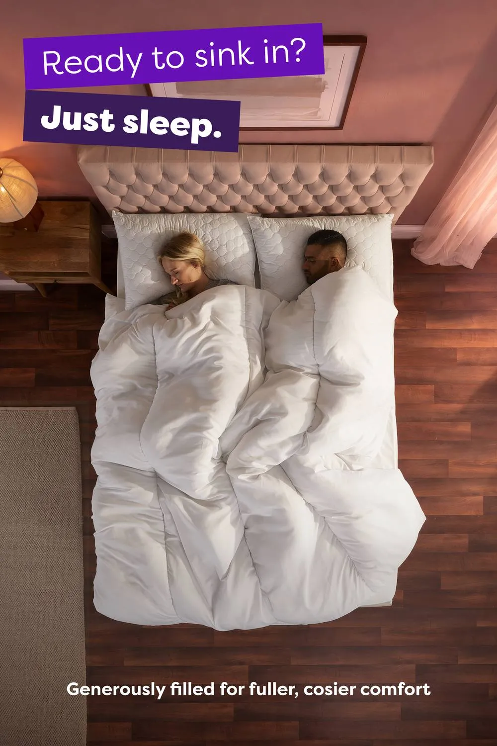 Slumberdown Just Sleep 13.5 Tog Winter Duvet in White 5