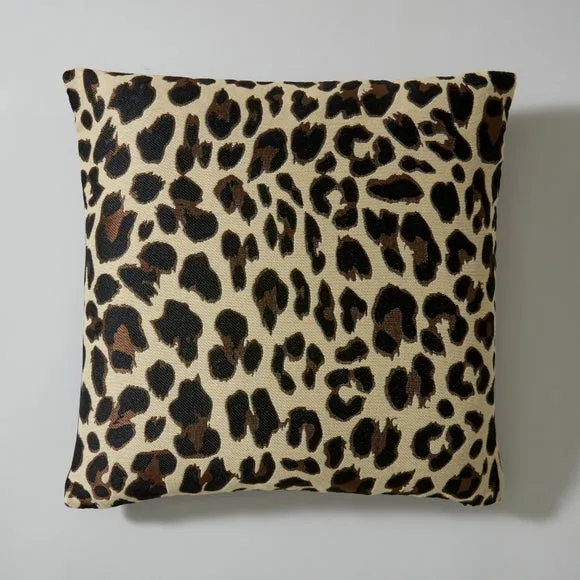 Animal Print Tapestry Natural Cushion Cover 3