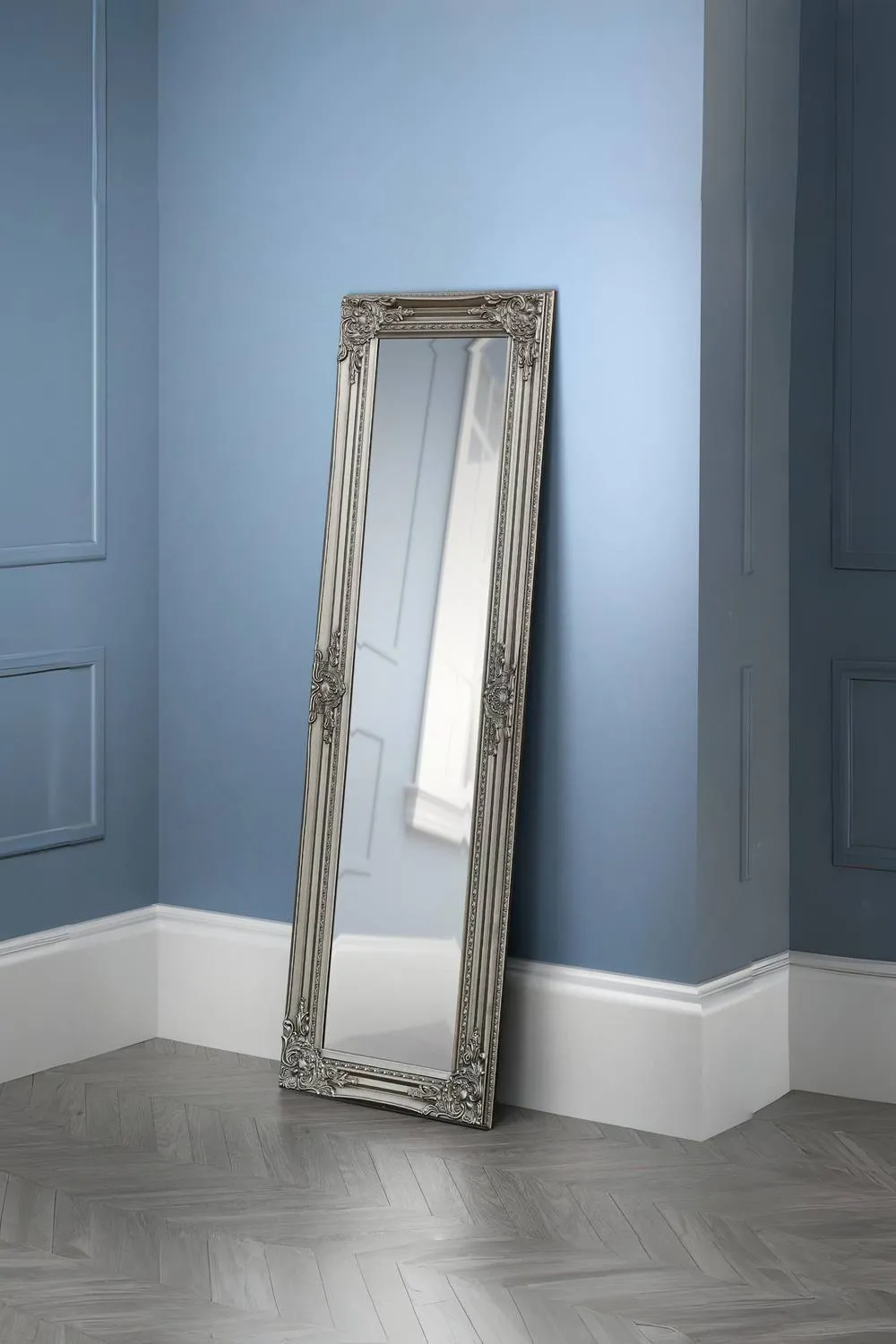 Julian Bowen Palais Dressing Mirror in Silver