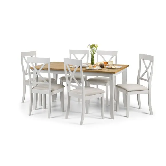 Davenport 6 Seater Rectangular Dining Table 4