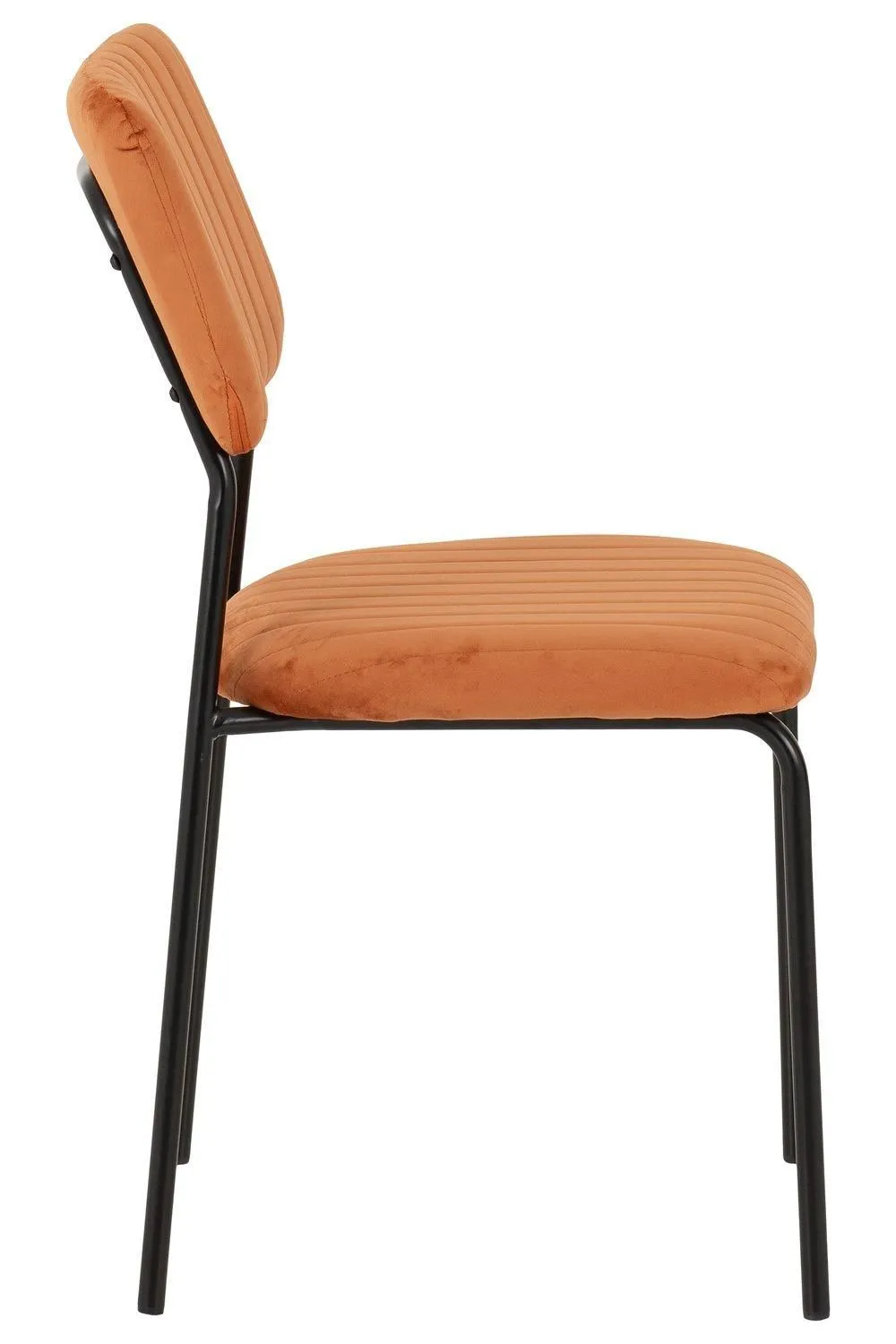 Seconique Sheldon Chair( Set Of 4 ) in Burnt Orange 3