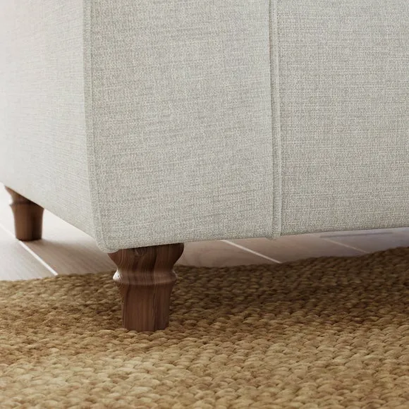 Flori Chenille Soft Texture Corner Sofa 5