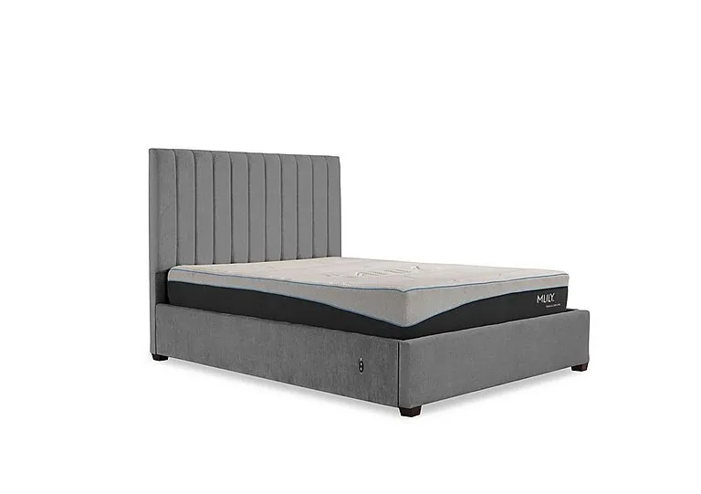 Miranda 133cm Headboard Electric Ottoman Bed Frame - Double - Savannah Armour - Bedroom Furniture - In Time for Christmas