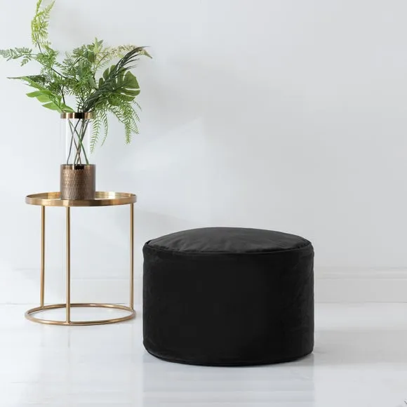 Eliza Velvet Pouffe 1