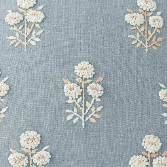 French Knot Floral Cushion Cover 2