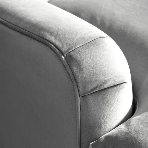 Martha Vintage Velvet Corner Chaise 6