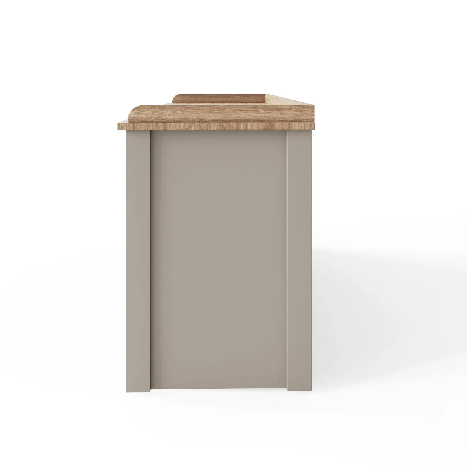 GFW Lancaster 2 Door Shoe Bench in Grey 5