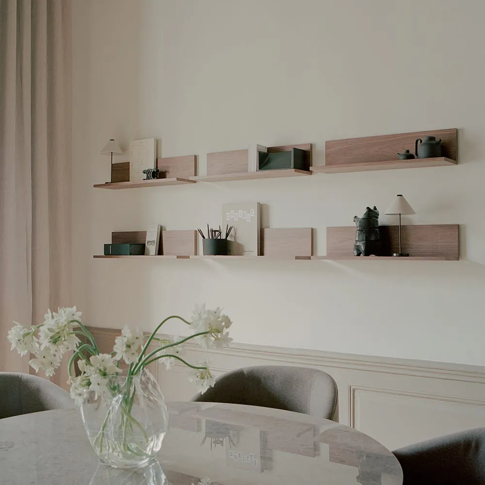 New Works Tana Wall Shelf Walnut 4