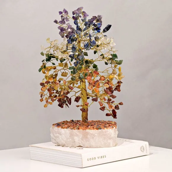 Serenity Multicoloured Gemstone Tree 4