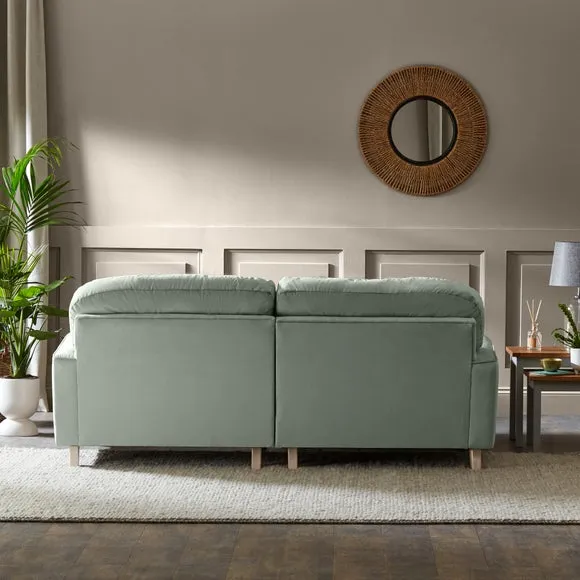 Martha Vintage Velvet Corner Chaise 4