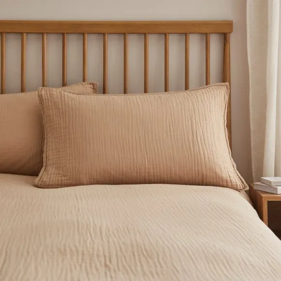 Cotton Muslin Duvet Cover and Pillowcase Set 2
