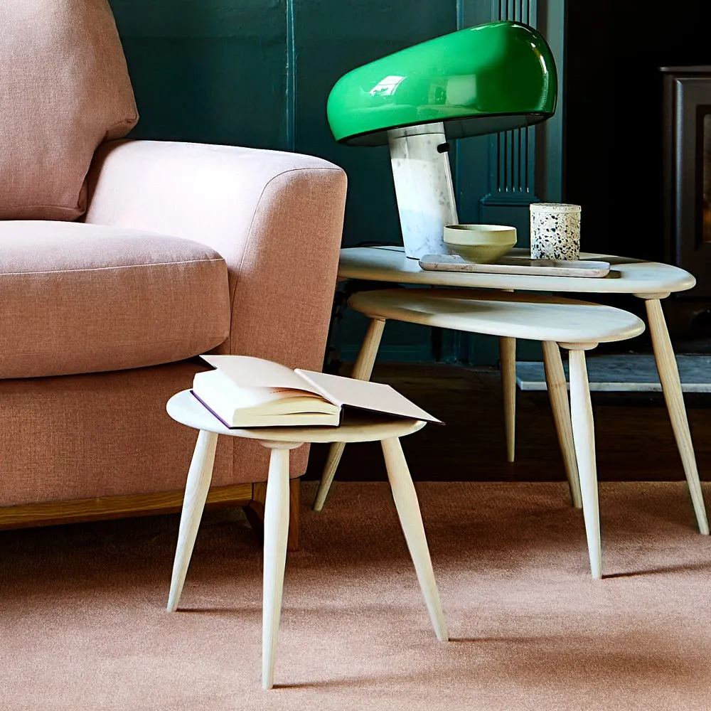 Ercol Pebble Coffee Table in Vintage Ash 4
