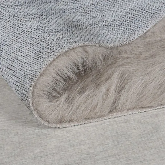 Alpine Washable Faux Fur Rug 4