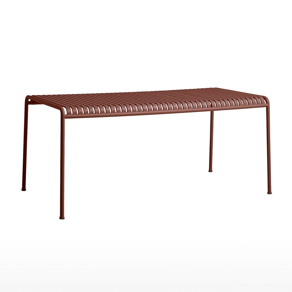 HAY Palissade Dining Table Iron Red 170 x 90cm 2